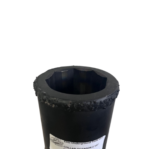 A black cylinder with a white background