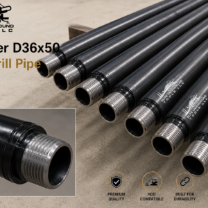 Vermeer D36x50 HDD Drill Pipe – 10' – 2.75" OD – FS#650
