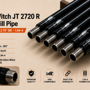 Ditch Witch JT 2720 R HDD Drill Pipe – 10' – 2.75" OD – 1.94-4