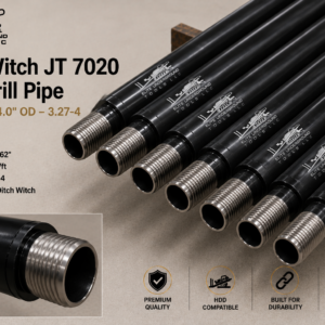 Ditch Witch JT 7020 HDD Drill Pipe – 15’ – 4.0" OD – 3.27-4
