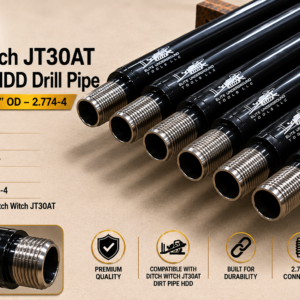 Ditch Witch JT30AT Dirt Pipe HDD Drill Pipe – 10' – nan" OD – 2.774-4