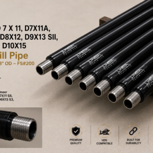 Vermeer D 7 X 11, D7X11A, D7X11 SII, D8X12, D9X13 SII , D9X13 S3, D10X15 HDD Drill Pipe – 6' – 1.88" OD – FS#200