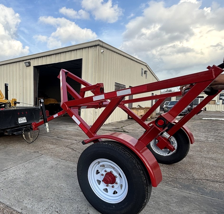 EZ LOAD 5K red reel trailer