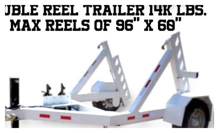 Manual Hydraulic Single Reel Trailer 7K
