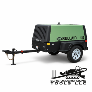Sullair 185 CFM air compressor rental unit