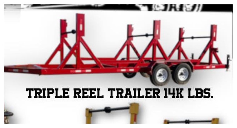 Triple Reel Trailer 14K